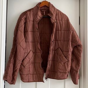 Free people dolman quilted jacket